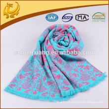 Écharpes en mousseline de soie style Hijab Pashmina 2015, écharpe à carreaux Viscose en gros